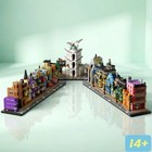 New Harry Potter Diagon Alley Wizarding Shops Building Blocks Set For Adults