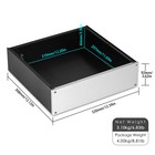 Aluminium Chassis For Diy Amplifier Power Amp Enclosure Dac Box W320  h92  d308mm