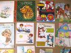 16 Vintage 1950 s Childrens Greeting Happy Birthday Boy Girl Cards Used