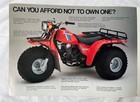 1984 Honda Atc 200es Big Red Genuine International Sales Brochure Nos