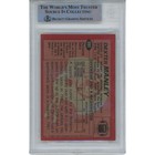 Dexter Manley Autographed 1983 Topps  191 Slabbed Trading Card Beckett 49386