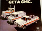 1977 Gmc Model Line Print Ad 4x4 General Pickup Truck Van 75 Years