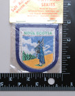    nova Scotia Canada Souvenir   Travel Collectible Woven Badge Patch