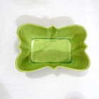 Vintage Green Ceramic Planter Pot Usa 8 25 X 5 25