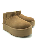  new  Women Ugg Classic Ultra Mini Platform Boot Chestnut Brown  1135092 Che      