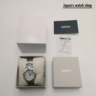 Seiko Selection Sbpx143 Silver Solar 3 Hands Calendar Men s Watch New In Box