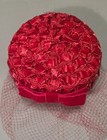1950s Vintage Bright Red Pillbox Fascinator