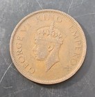 1941 British India One Quarter Anna Copper Coin  km  531 