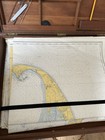 Vintage Nautical Charts Navigation Set Cape Cod Nantucket Martha   s V  Boston Har