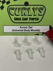Curlys Slot Car Parts Aurora Tjet Universal Body Mounts 6 Pcs