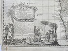 1737 Africa Map Antique 20 By 23 