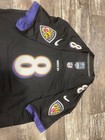 Lamar Jackson  8 Stitched Black Baltimore Ravens Replica Jersey 3xl - New