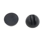 8pcs Hairpin Leg Floor Protectors Rubber Cap For Metal Table Legs Black