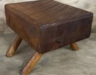 Antique Primitive Solid Wood Foot Stool