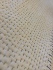 Serena   Lily 2 Pc Seuro Shams White Blue Euro  Quilted Ticking Cover 24     a4