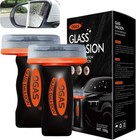 2pcs Glass Oil Film Remover Roll-on Compound Cleaning Board Windshield Clarity