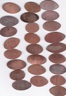 Elongated Souvenir Penny  25 Mixed Designs Souvenir Pennies L2