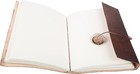 Leather Journal Handmade 7x5   Vintage Diary Notebook Double Lock 200 Blank Page