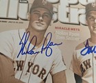 Tom Seaver Nolan Ryan Ny Mets Signed 7 13 09 Sports Illustrated Mag Beckett Auto