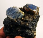 Certified 755 70 Ct Natural Sapphire Matrix Crystals Rough Collectors Specimen