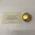 Estee Lauder Solid Perfume Powder Compact  1999 Golden Millennium  Mib