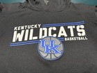 Kentucky Wildcats Ncaa Charcoal Gray Pullover Hoodie Size Small