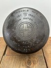Griswold  1920 No  9 Cast Iron Tite-top Dutch Oven 834e   Lid A2552