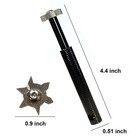 1 2 Pack  Golf Club Original Groove Sharpener Tool With 6 U v Square
