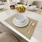 Yoshy 18-piece White Embossed Mesh Bone China Dinnerware Service For 6