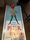 Peter Pan Vintage Walt Disney Prods Technicolor Promo Poster Teaser