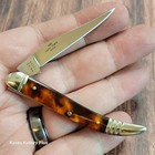 Rough Rider Rr505 Texas Toothpick Tortoise Shell Handles Folding Pocket Knife