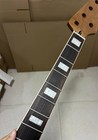 5 String 20fret Roasted Flame Maple Bass Guitar Neck 34 Inch Rosewood Inlay Part