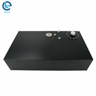 64l Aluminum Black 17 Gallo Fuel Cell Gas Tank W  Cap   Level Sender Street Rod