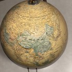 Vintage Replogle 12  World Premier Series Illuminated Raised Relief Glass Globe