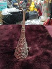 Vintage Silver Plated Tussie Mussie Posy Holder Flower Bouquet Holder