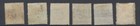 India Stamps 1866-1876 Sg69 72 77 79 81 82 Used Cv   150
