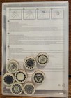 Set Of 8 Rare Stampin  Up  A Round Array Stamp Very Hard To Find Cards Scrapbook