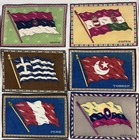 Vintage Cigar Tobacco Felts Lot Of 33 Flags Early 1900s Tobacciana