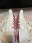 Nike White pink Low Top Lace-up Athletic Sneakers Fj7731-106 Pre-owned