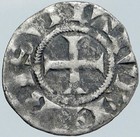 1050ad France Archbishopric Besancon Antique Silver Denier Medieval Coin I87285