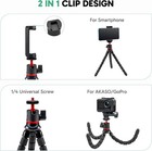 Flexible Tripod Action Camera Accessories Kit For Gopro Hero 13 12 11 10  9 8 Ma