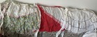 Vintage Half Apron Sheer Organza Chiffon Lot Of 4 Some Pockets Retro Kitchen