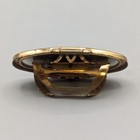 Vintage Stratton Gold-tone Landscape Design Compact Lipstick Holder With Mirror