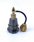 Vintage Pewter Thimble Perfume Bottle Collectible  G j Martin Kk 1985 Usa - Rare