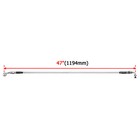 Mofun 47  Non-abs Brake Line Kit Front For Harley Softail Dyna 16  18  Handlebar