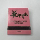 Vintage Matchbook Loquats Front Street Bermuda Restaurant Island Fruit Loquat 