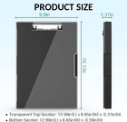 Clipboard With Storage Heavy Duty Clip Boards 8 5 X 11 With Dual Storage Folder