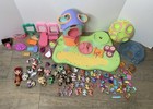 Vintage Current Lps Littlest Pet Shop Huge Bulk Set Pets Accessories Playset