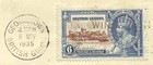 British Guiana Sg 302 Silver Jubilee Georgetown 8 nov 1938 To Usa 