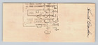 Vintage 1949 Cancelled Check The First National Bank  Scottsboro   Alabama